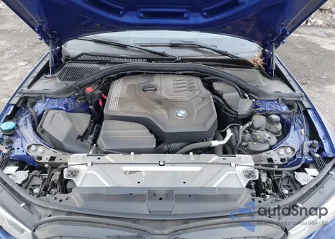 2021 BMW 330I xDrive z USA, uszkodzony, nr VIN 3MW5R7J01M8C14751